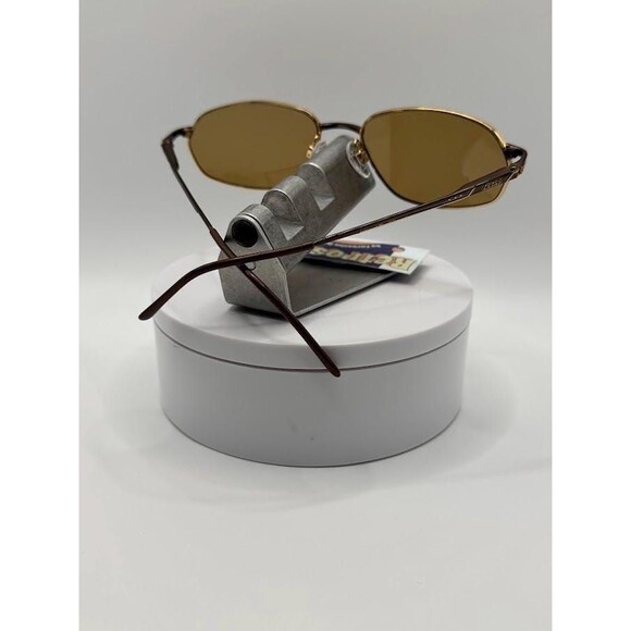 NEW Vintage Sunglasses | Non RX | Narrow Style | Brown & Gold | Zeiss | #870 - Picture 8 of 10